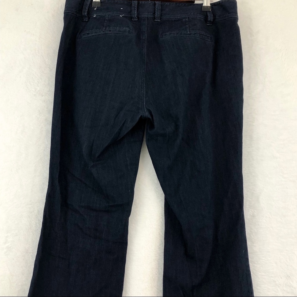 Ann Taylor LOFT Dark Wash Boot Cut Jeans- Size 10 - Picture 7 of 8